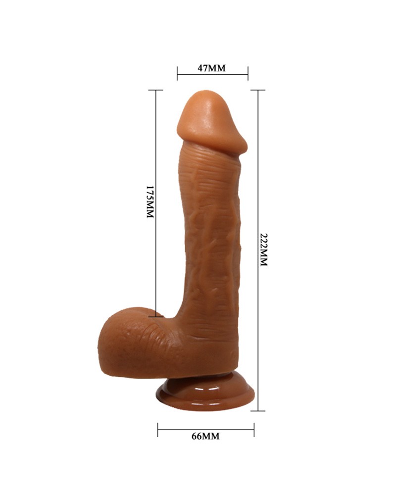 Pretty Love - Johnson - Dildo - Bruin - Afbeelding 3