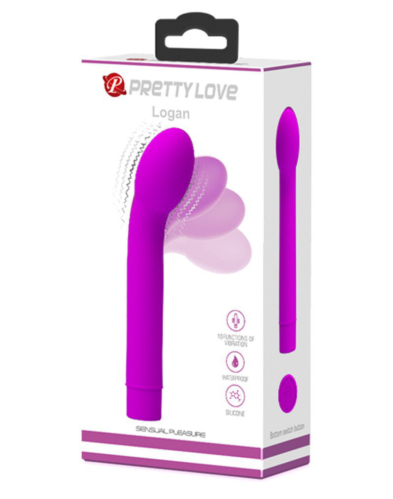 Pretty Love - Logan - Bendable G-Spot Vibrator - Pink - Afbeelding 2