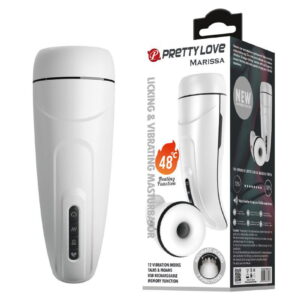 Pretty Love Marissa Automatisch Masturbator met Verwarmings
