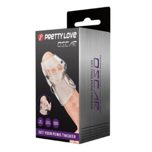 Pretty Love Oscar Cock Ring Transparant