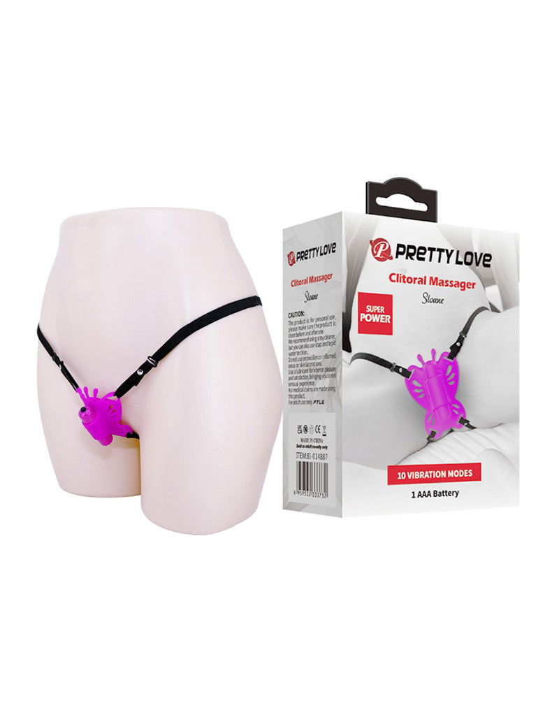 Pretty Love - Sloane - Vlinder Clitoris Massager - Afbeelding 9