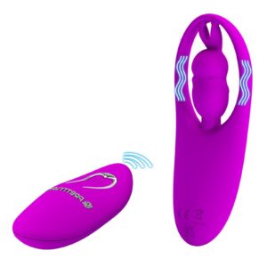 Pretty Love – Wild Rabbit – Clitoris Stimulator met Afstandsbediening – Roze