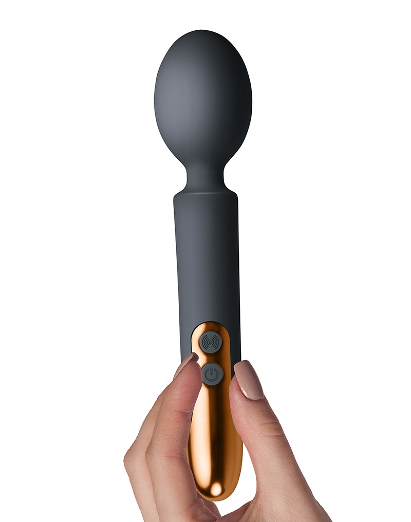 Rocks-Off - Oriel - Wand Vibrator - Zwart - Afbeelding 4