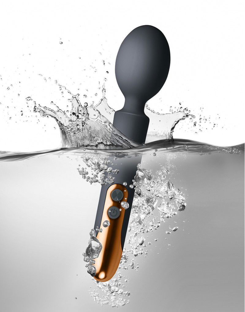 Rocks-Off - Oriel - Wand Vibrator - Zwart - Afbeelding 5