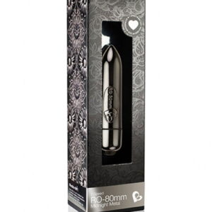 Rocks-Off RO-80mm Midnight Metal – Bullet vibrator