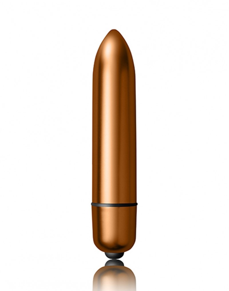 Rocks-Off - Dark Desires Kit - Bullet Vibrator met sleeves - Zwart / Goud - Afbeelding 3