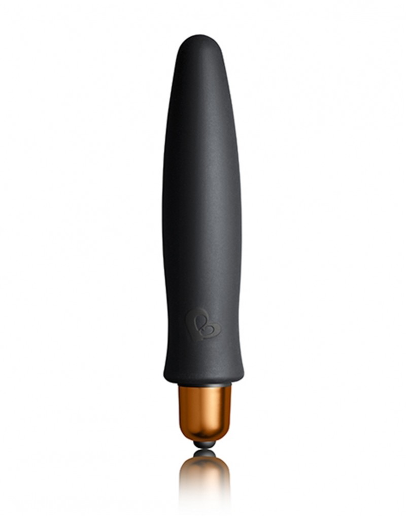 Rocks-Off - Dark Desires Kit - Bullet Vibrator met sleeves - Zwart / Goud - Afbeelding 5