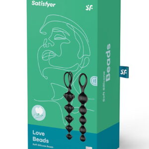 Satisfyer Love Beads Black set of 2