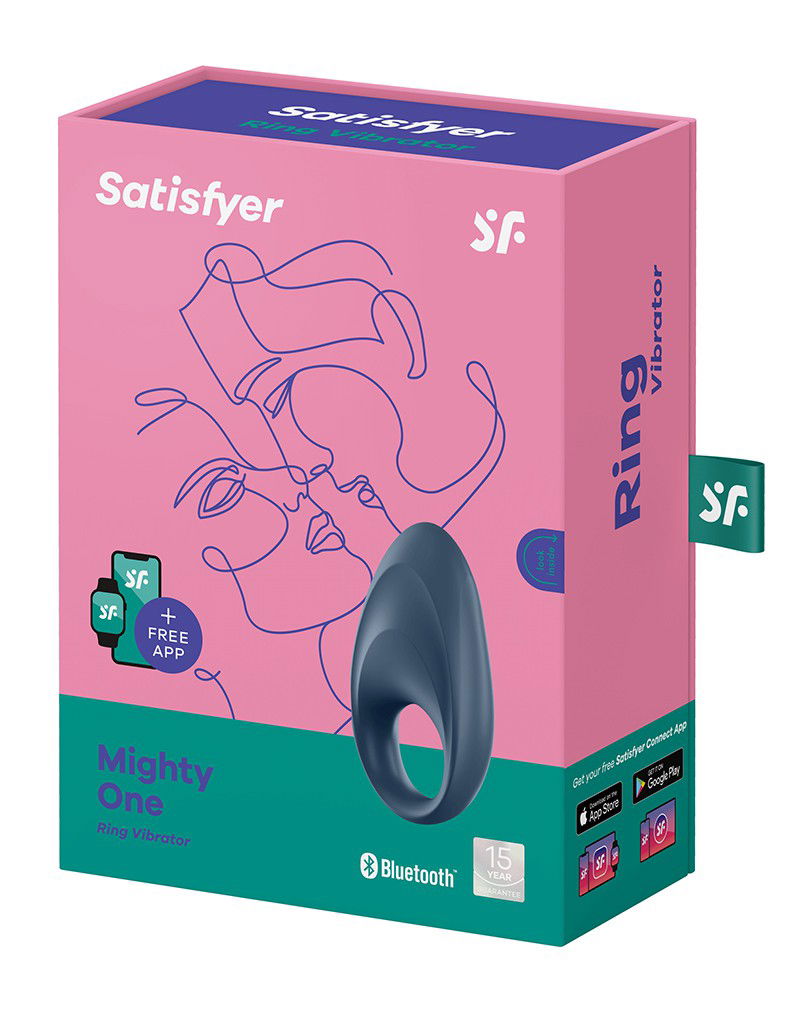 Satisfyer Cock Ring Mighty One / incl. Bluetooth and App - Afbeelding 2