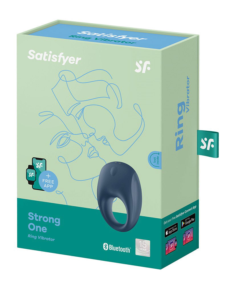 Satisfyer Cock Ring Strong One / incl. Bluetooth and App - Afbeelding 2