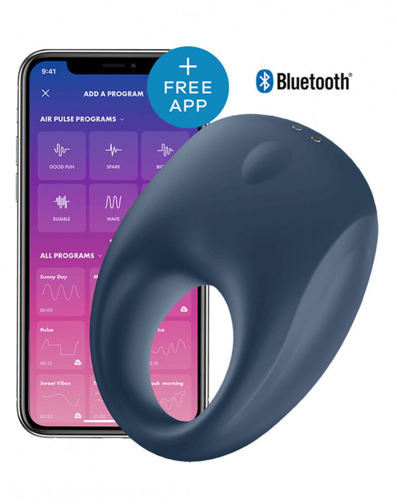 Satisfyer Cock Ring Strong One / incl. Bluetooth and App - Afbeelding 3