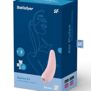 Satisfyer Curvy 2+ Pink / incl. Bluetooth and App