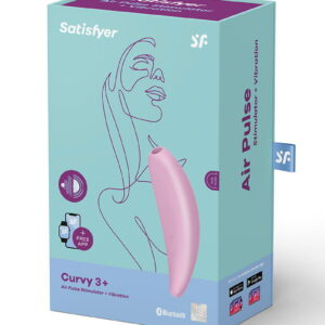 Satisfyer Curvy 3 Plus Pink incl Bluetooth and App