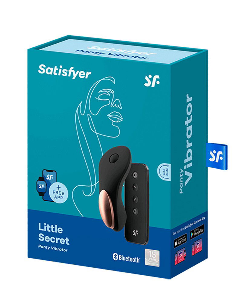 Satisfyer - Little Secret - Panty Vibrator - Zwart - Afbeelding 2