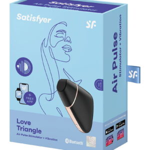 Satisfyer Love Triangle Black / incl. Bluetooth and App