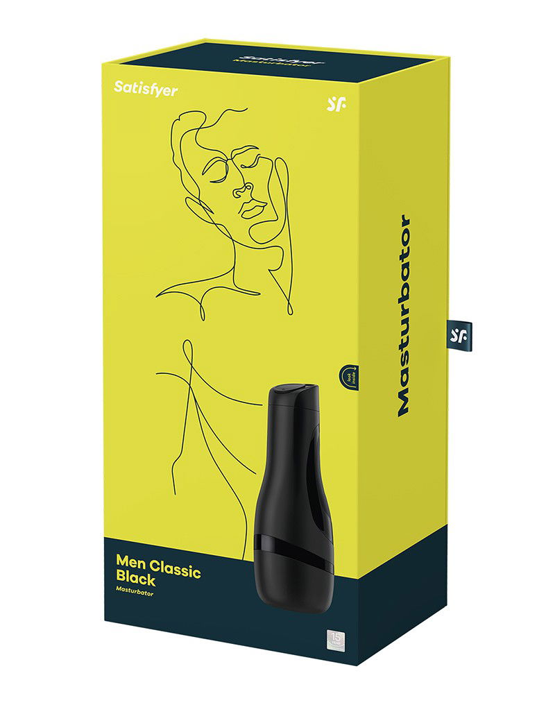 Satisfyer Men Classic Zwart - Afbeelding 2