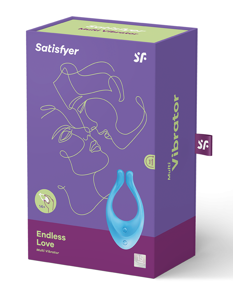 Satisfyer Partner Endless Love Light Blue | Multifun 1 - Afbeelding 2