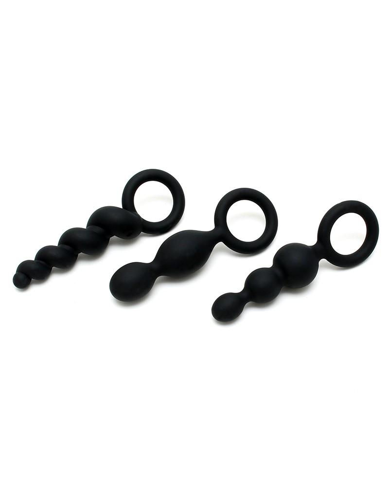 Satisfyer Booty Call Black set of 3 - Afbeelding 3