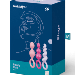 Satisfyer Booty Call Coloured set of 3 Roze