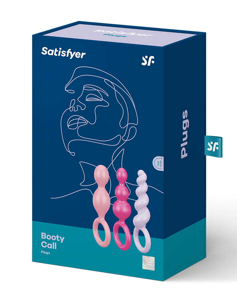 Satisfyer Booty Call Coloured set of 3 Roze - Afbeelding 2