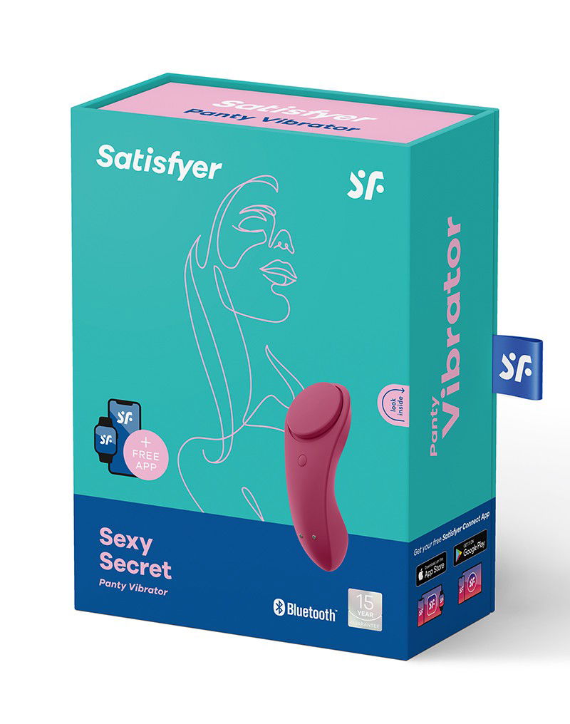 Satisfyer Sexy Secret Panty Vibrator Incl Bluetooth And App - Afbeelding 2