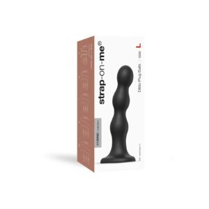Strap-On-Me – Dildo Plug Balls Maat L – Zwart