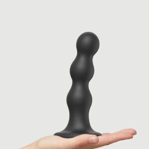 Strap-On-Me – Dildo Plug Balls Maat L – Zwart