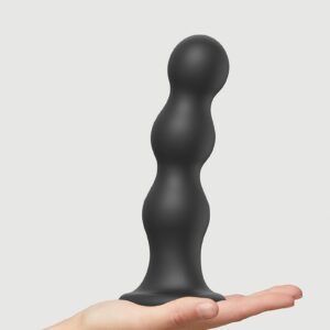 Strap-On-Me – Dildo Plug Balls Maat XXL – Zwart