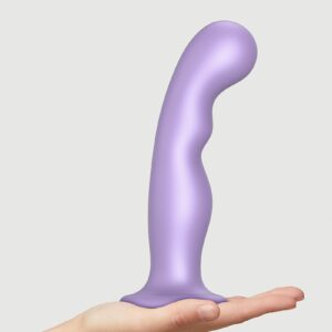 Strap-On-Me – Dildo Plug P&G Maat XXL – Metallic Lila