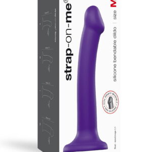 Strap-On-Me Dual Density Dildo Purple M