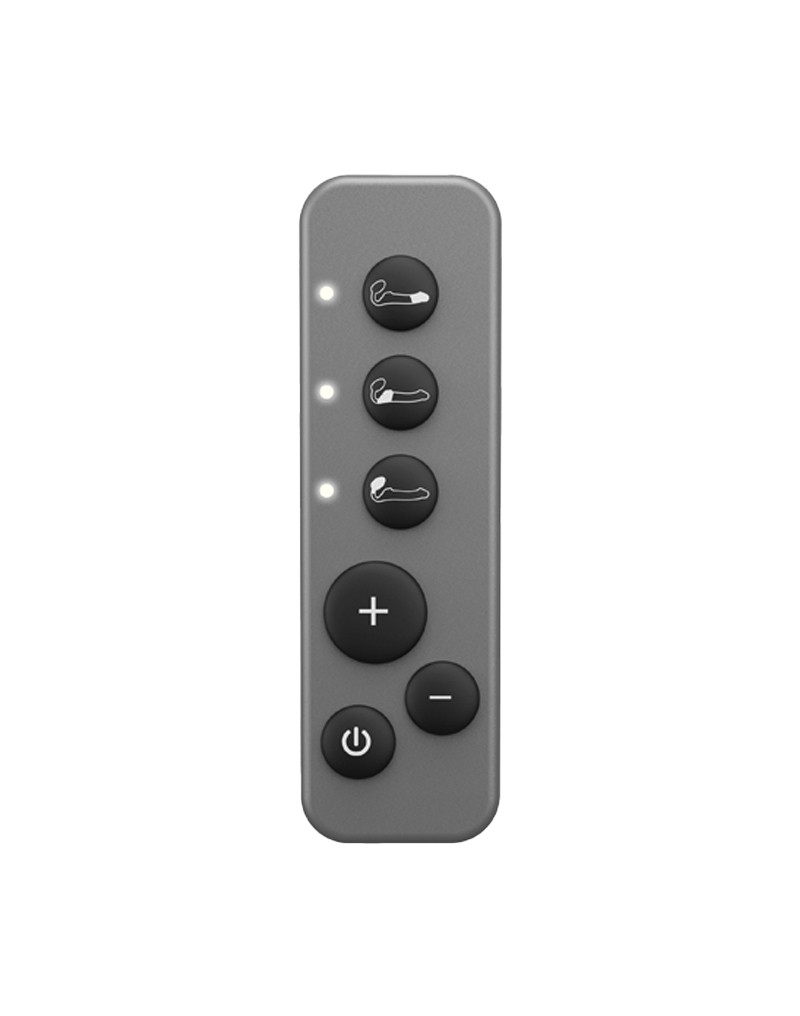 Strap-On-Me - Multi Orgasm - Strap-On Vibrator met Lik Stimulator Maat XL - Zwart - Afbeelding 8