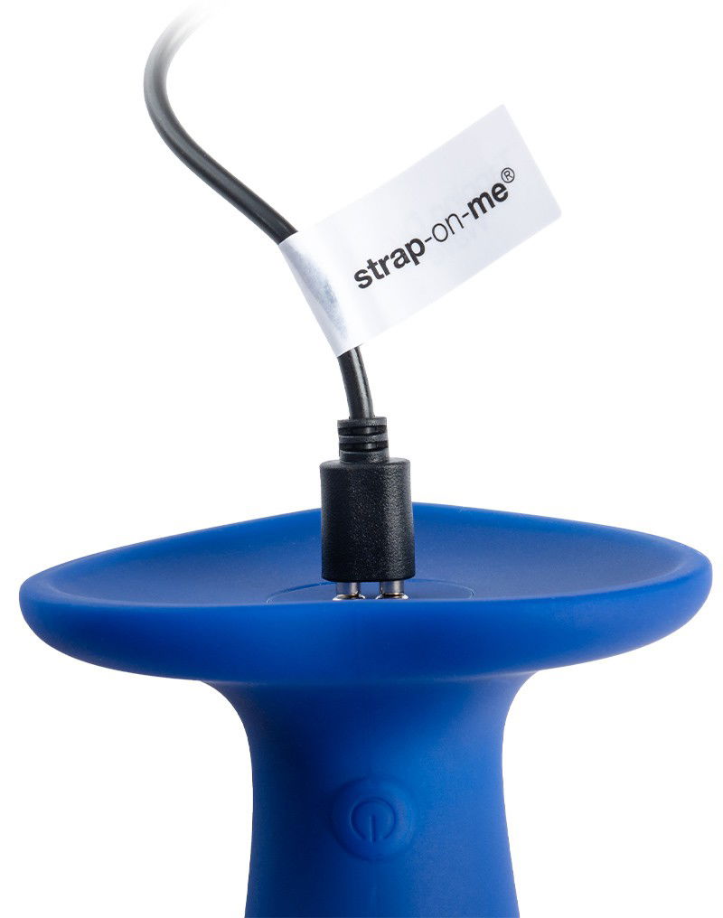 Strap-On-Me - Tappende Dildo Wave - Blauw - Afbeelding 14