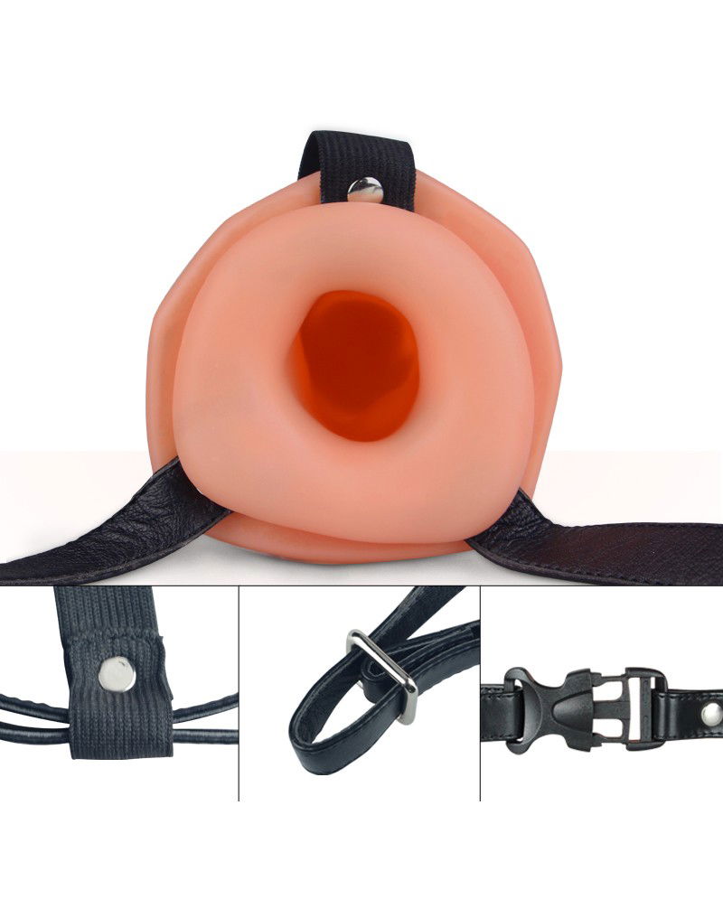 Unisex Hollow Strap On 6.5" - Afbeelding 5