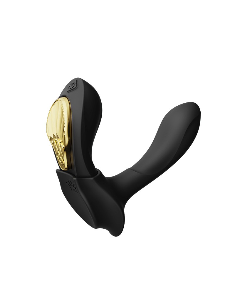 ZALO Aya Draagbare Vibrator met Afstandsbediening Zwart - Afbeelding 4