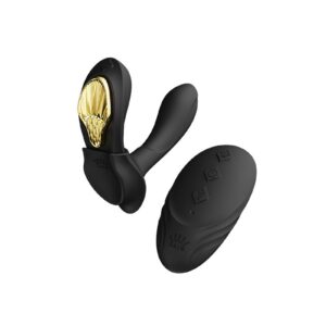 ZALO Aya Draagbare Vibrator met Afstandsbediening Zwart