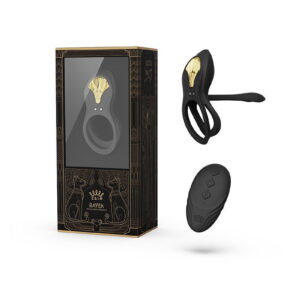 ZALO Bayek Cockring Vibrator Zwart