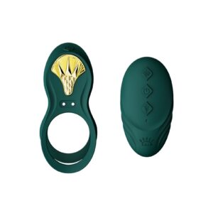 ZALO Bayek Cockring Vibrator Groen