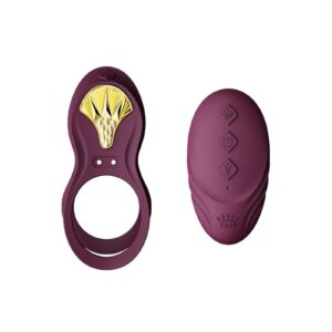 ZALO Bayek Cockring Vibrator Paars