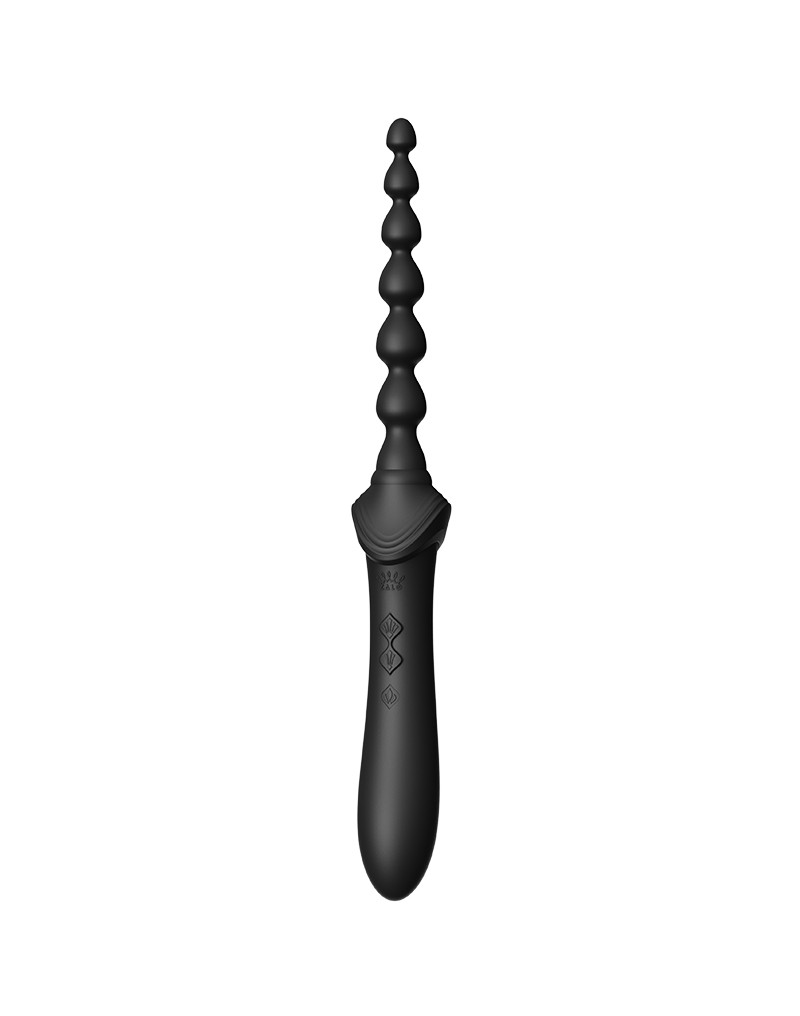 ZALO Bess 2 Verwarmende Clitoris Massager met 4 opzetstukken Zwart - Afbeelding 10