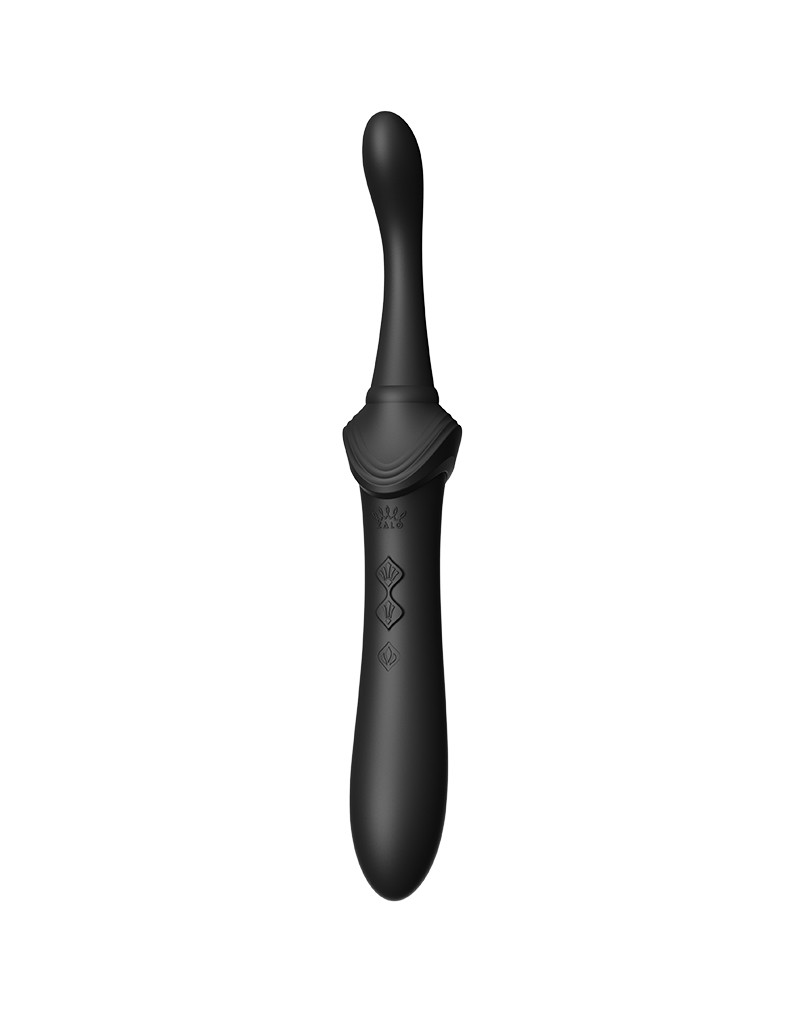 ZALO Bess 2 Verwarmende Clitoris Massager met 4 opzetstukken Zwart - Afbeelding 11