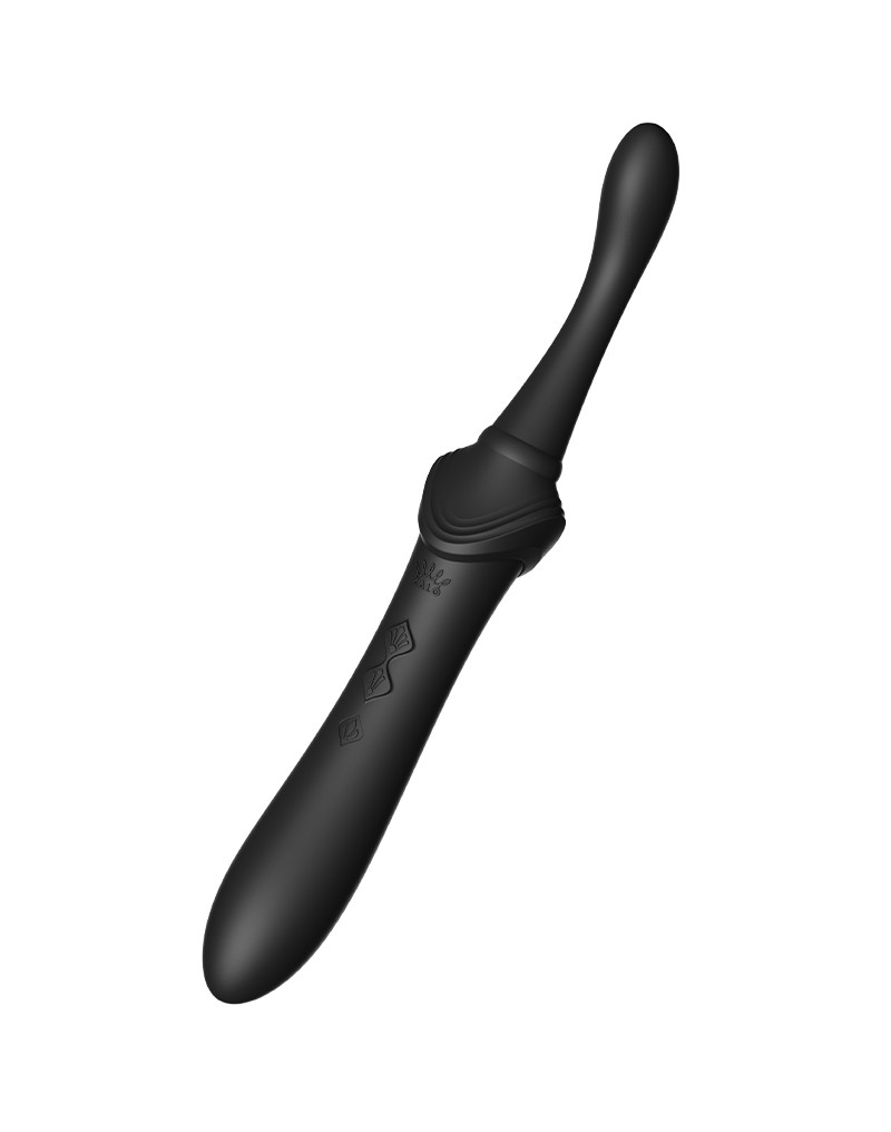 ZALO Bess 2 Verwarmende Clitoris Massager met 4 opzetstukken Zwart - Afbeelding 7