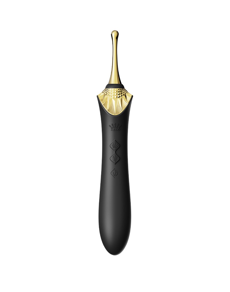 ZALO Bess 2 Verwarmende Clitoris Massager met 4 opzetstukken Zwart - Afbeelding 14