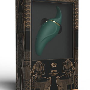 ZALO Hero Jewel Green Clitoral PulseWave Massager