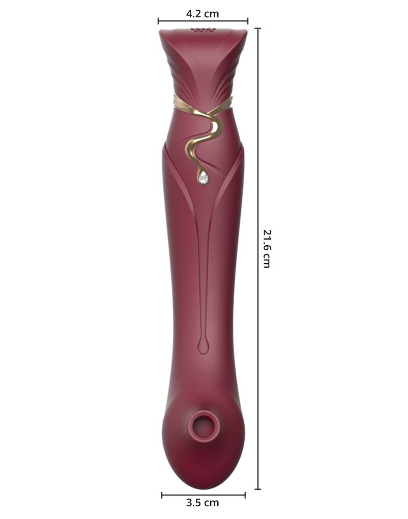 ZALO Queen set PulseWave Vibrator - Afbeelding 14