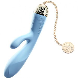 ZALO Rosalie Rabbit Vibrator with App Control Blue