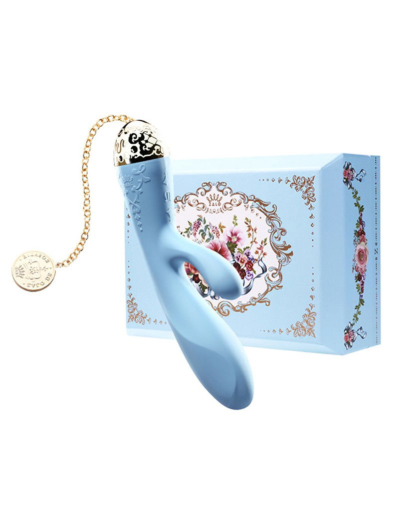 ZALO Rosalie Rabbit Vibrator with App Control Blue