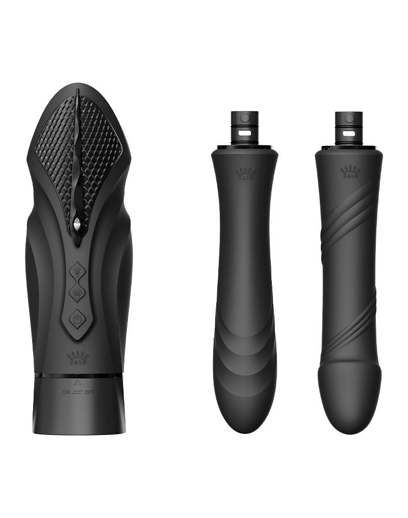ZALO Sesh Verwarmende Vibrator met Afstandsbediening Zwart - Afbeelding 14