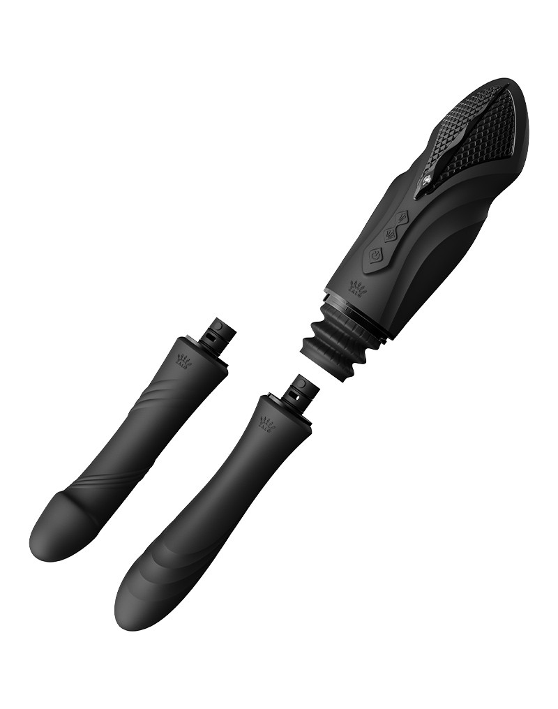 ZALO Sesh Verwarmende Vibrator met Afstandsbediening Zwart - Afbeelding 23