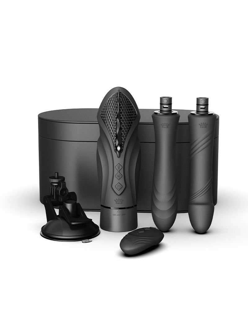 ZALO Sesh Verwarmende Vibrator met Afstandsbediening Zwart - Afbeelding 30