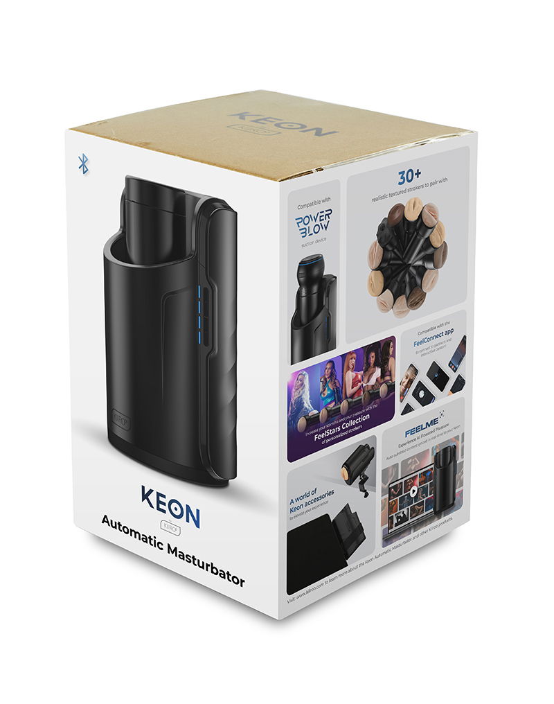 KIIROO - KEON Automatische Masturbator met Feel Stroker - Afbeelding 2